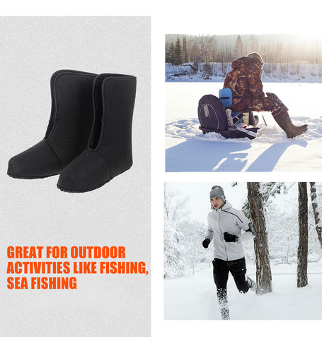 1 Par De Insertos Térmicos Suaves Para Botas Con Forro Polar