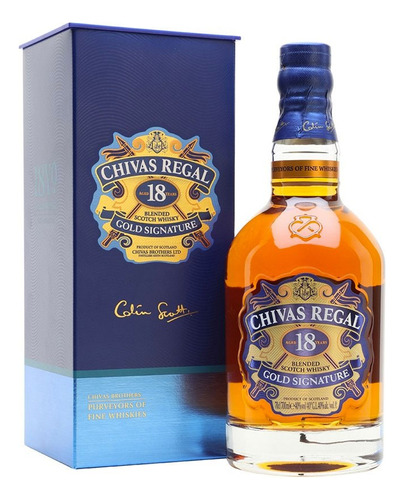 Whisky Chivas Regal 18años 750ml