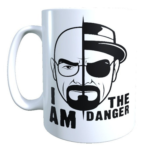 Taza Breaking Bad, Heisenberg Danger, Tazon Alta Calidad