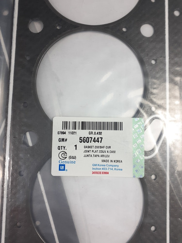 Empacadura Camara Astra 1.8 Amianto 2000 - 2004 Original Gm