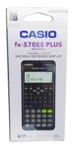 Calculadora Científica 417 Fun. Casio Fx-570la Plus 2da Edic