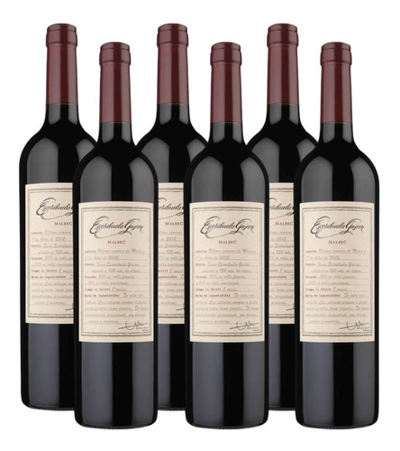 Vino Escorihuela Gascon Malbec 750ml. Caja 6 Botellas