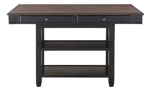 Lexicon Krismer Mesa De Comedor Con Altura De Mostrador Color De La Tapa Color De Las Patas