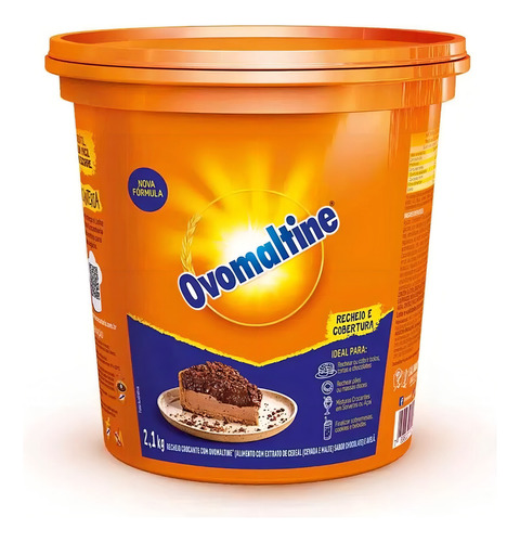 Ovomaltine Recheio Crocante Pasta Com Ovomaltine 2,1kg