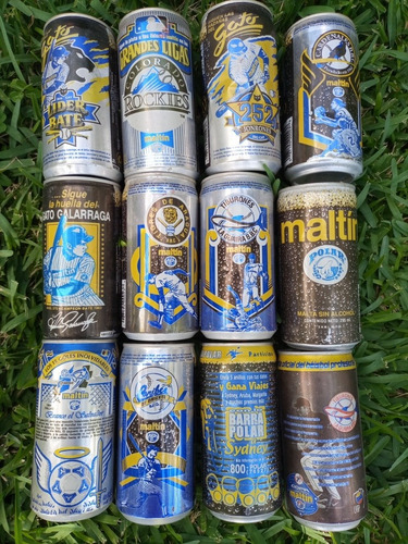 Imagen 3 de 4 de Latas Coleccionables De Maltin Polar Vacías