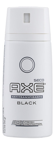 Aerosol antitranspirante Axe Seco Black 152 ml