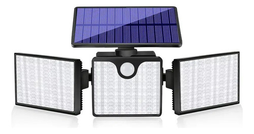 Luz Solar 230 Leds Lámpara Solar De Pared Sensor De Presenci