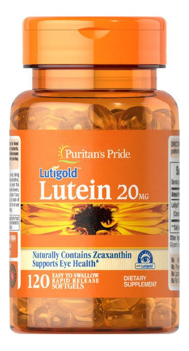 Luteina 20 Mg Con Zeaxantina