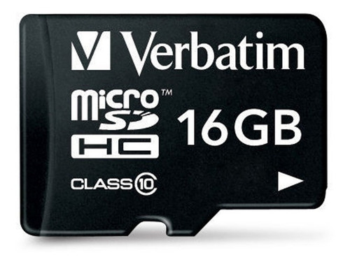 Memoria Micro Sd Sdhc Verbatim 16 Gb Clase 10 Fscomputers