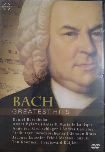 Clásico Bach - Dvd Nuevo - Daniel Barenboim Grandes Éxitos