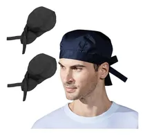 Comprar 2pcs Gorro De Chef Ajustable Cofias Para Cocina Headwrap