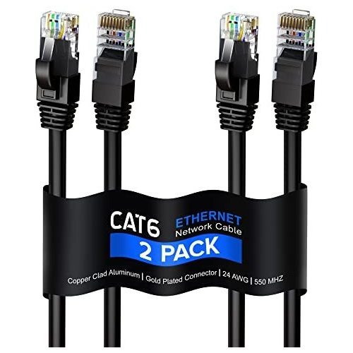 Cable Ethernet 3 Ft, Cable Cat6, Cable Lan, Cable Rg5bm