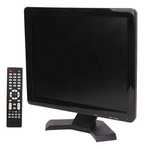 Monitor Lcd Hd De 15 Pulgadas, Tft, Vga, Multimedia, Av, Bnc