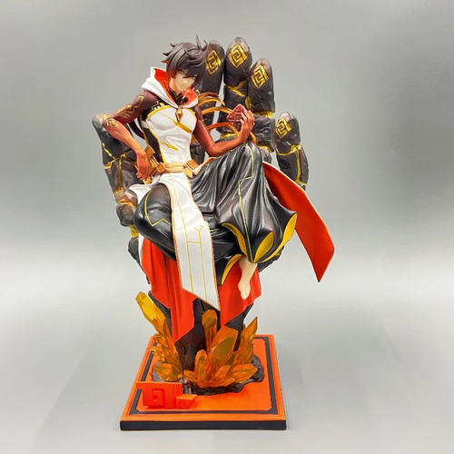 Figura Coleccion Zhongli Rex Lapiz De Genshin Impact En 26cm