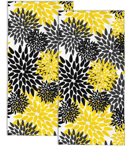 Paquete De 2 Toallas De Baño Decorativas Absorbentes
