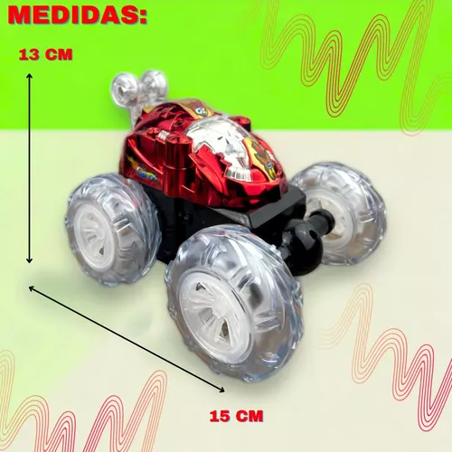 Carrinho Controle Remoto Carro Maluco Gira 360º c/ Luz em Promoção