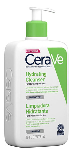 Limpiadora Hidratante Rostro Y Cuerpo Cerave 473ml