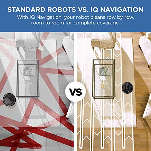 Aspirador De Pó Shark Av1010ae Iq Robot Com Base Autovazia X