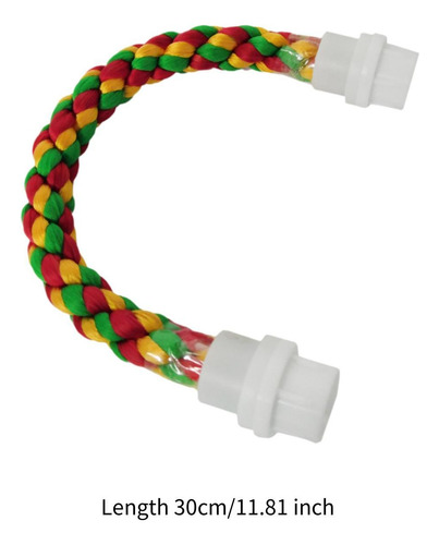 Accesorio De Jaula De Percha De Cuerda Para Pájaros,