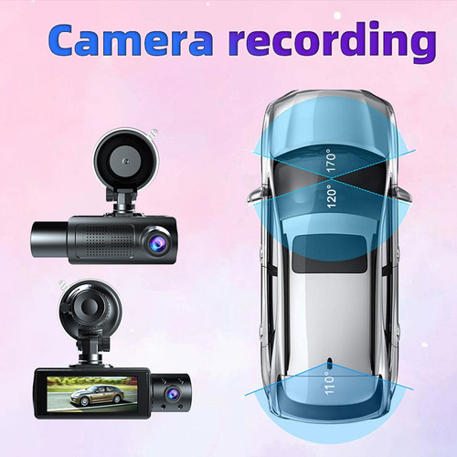 Para 1080p Wifi Car Camera, Cámara De Visión Nocturna /