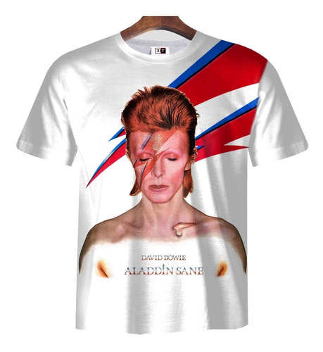 Remera Zt-0902 - David Bowie Alladin Sane