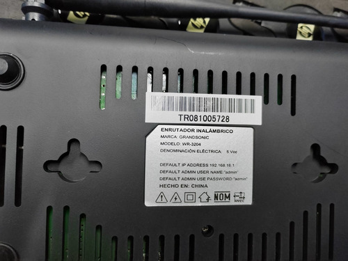 Enrutador Inalambrico Router Gransonic Hp Wr-3204