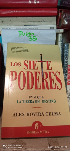 Libro Los Siete Poderes. Álex Rovira Celma