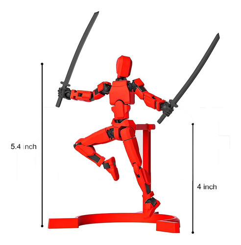 Rii T13 Action Figure - 5pcs Dummy 13 Magnetic Action Figure