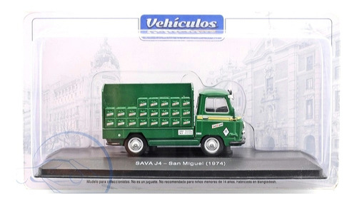 Camion De Reparto Sava J4 1974 Esc. 1/43 De 9 Cm. Salvat,new