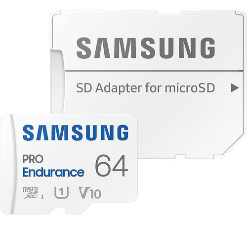 Samsung 64gb Microsd Pro Endurance Video Y Dash Cams Clase10