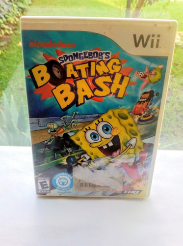 Bob Esponja Boating Bash Spongebob's Nintendo Wii Usado