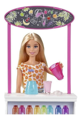 Barbie Conjunto De Sucos Tropicais Grn75 Mattel