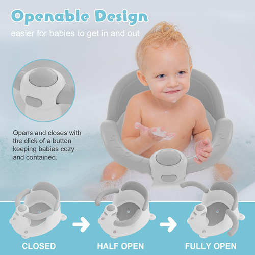 Asiento De Baño Para Bebés De 6 Meses En Adelante, Asientos