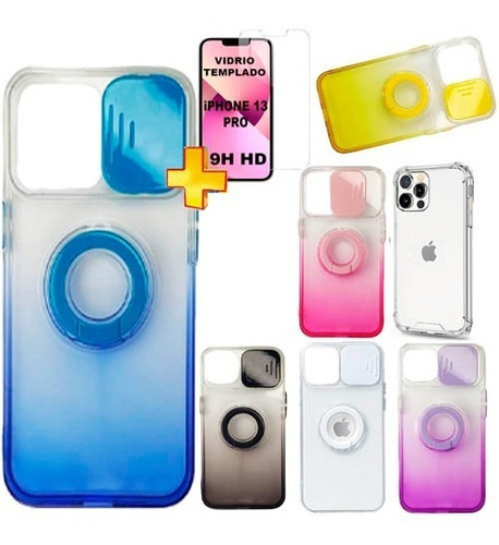 Funda Protector iPhone 13 13 Mini 13 Pro 13 Pro Max Y Vidr