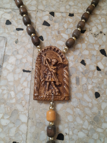 Rosario Camandula De Cristo, Grande Con Cristo Aprox 42 Cm.
