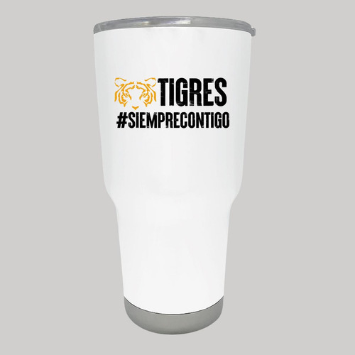 Termo Vaso Térmico Tigres Uanl Siempre Contigo 30 Oz