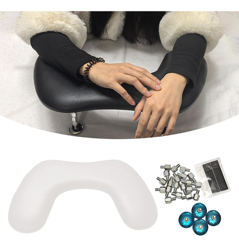 Reposabrazos En Forma De U, Reposabrazos, Cojín Para Uñas,