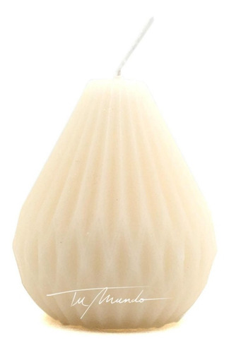 Vela Decorativa Forma De Volcán Aromática 7,5 X 6,2 Cm