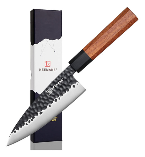 Cuchillo Deba Japonés Keemake, De 29.6 Cm, Para Carnes