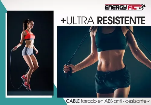 Soga Speed Rope Saltar De Crossfit Mango De Aluminio Gym