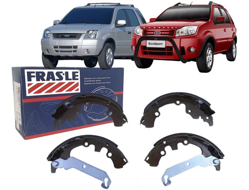 Lona Freio Traseiro Ecosport Xls 2007 A 2010 2.0 16v Fras-le