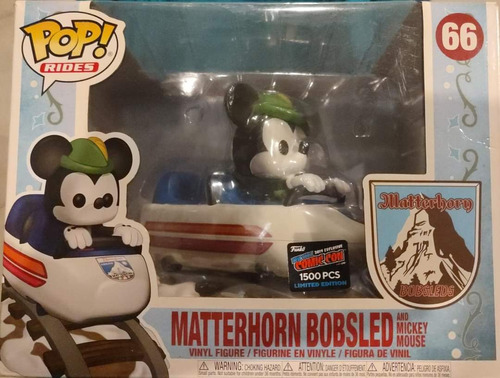 Pop! Rides Disney #66: Matterhorn Bobsled And Mickey Mouse L