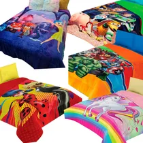 Comprar Pack 3 Cobertores Borrega Disney Matrimonial