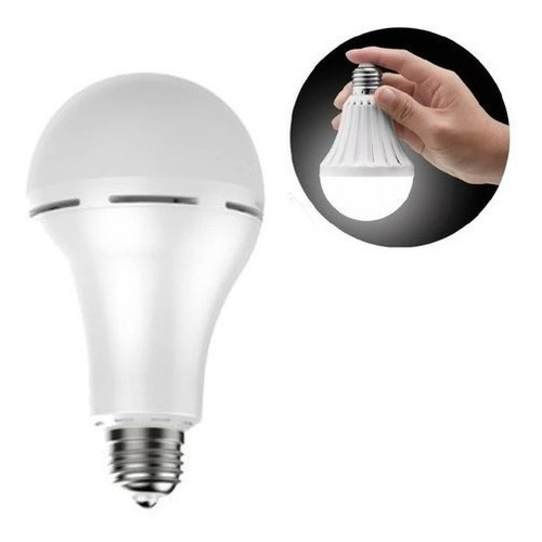 Ampolleta Led Emergencia 7w 6000k Luz Fria /importecno