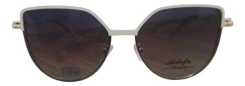 Lentes Aidefu Polarizados Polarizado Blanco Dorado