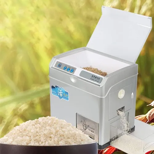 Descascaradora Automática De Arroz, Máquina Peladora Y