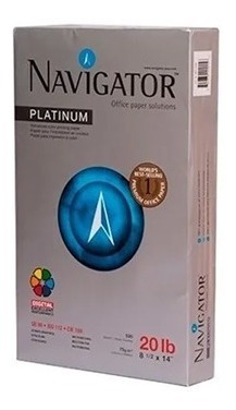 Papel Tamaño Oficio Americano Navigator Platinum