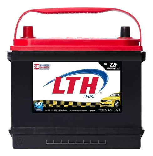 Bateria Lth Taxi Hyundai Tucson 2007 - Ltx-22f-600