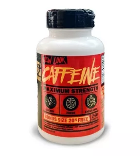 Cafeina Mutant Caffeine 240 Tabs Energia Pre Entreno Sf Cf2