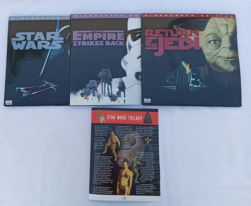 Trilogia Star Wars, Laser Disc, Thx, Widescreen